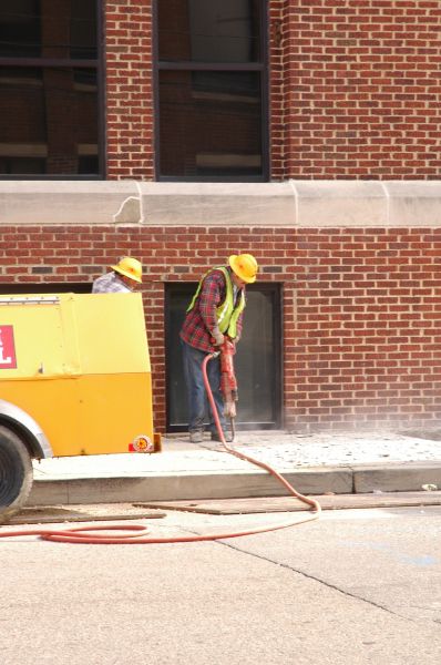 Sidewalk Drilling in San Marcos