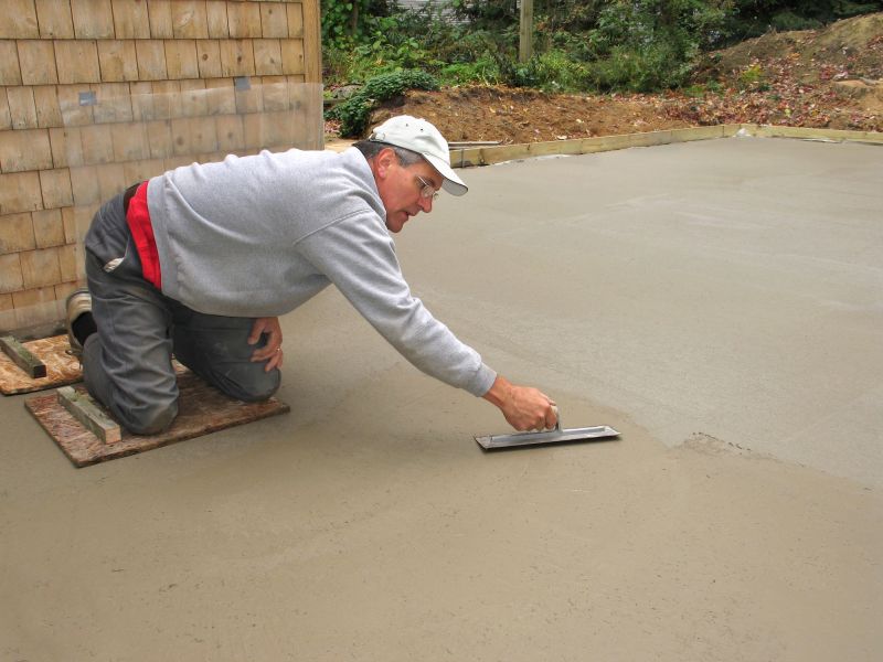 Basement Concrete Smoothing