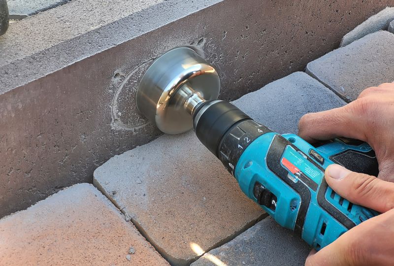 Curb Core Drilling