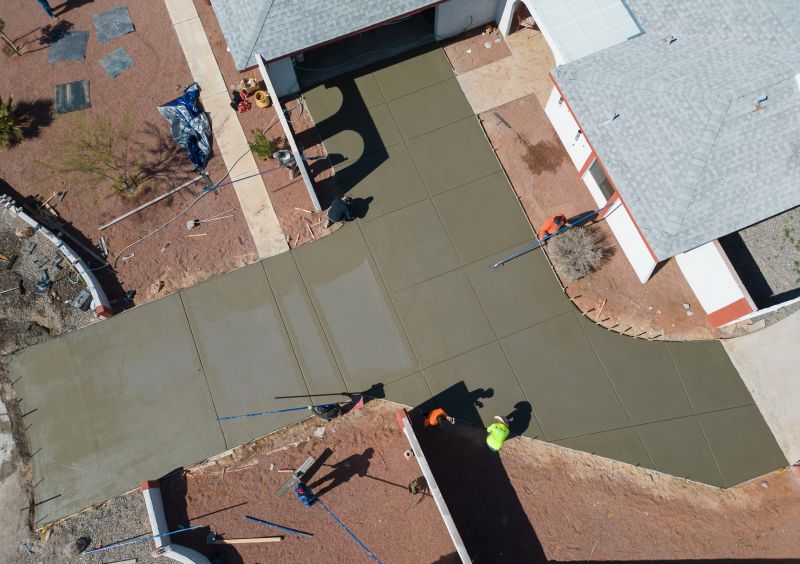 Driveway Concrete Polishing